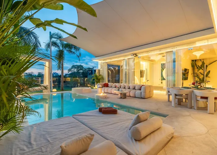 Villa Illusion - 3br With Sauna, Jacuzzi, Rice Field View Near