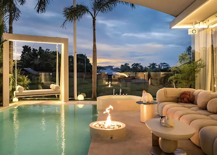 Villa Illusion - 3br With Sauna, Jacuzzi, Rice Field View Near