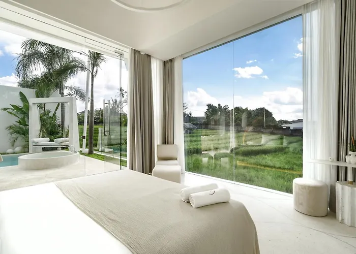 Illusion - 3br With Sauna, Jacuzzi, Rice Field View Near Villa
