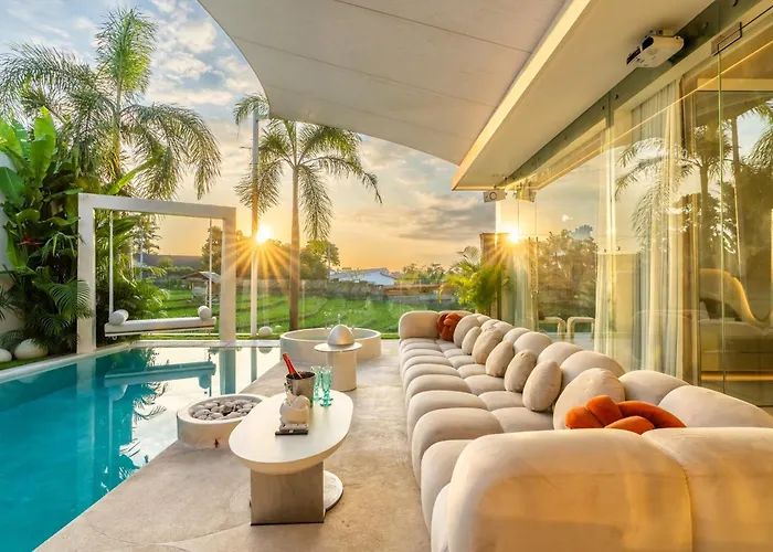 Illusion - 3br With Sauna, Jacuzzi, Rice Field View Near Villa *